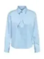 Jacqueline De Yong Damen Hemd Azurblau | online kaufen