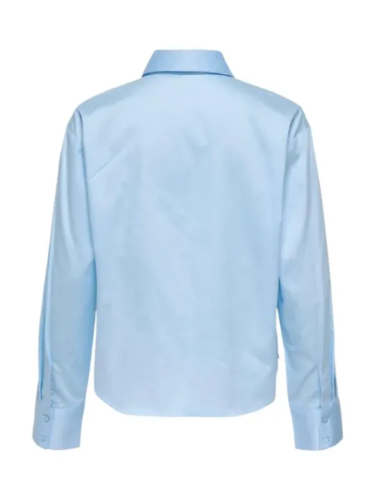 Jacqueline De Yong Damen Hemd Azurblau | online kaufen