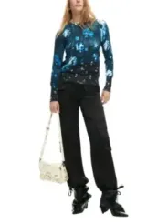 Desigual Damen Pullover Schwarz | online kaufen