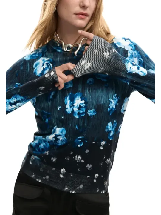 Desigual Damen Pullover Schwarz | online kaufen