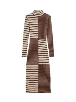 Desigual Damen Kleid Braun mieten - Flex-Fashion Verleih