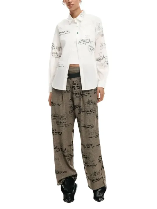 Desigual Damen Hemd Weiß | online kaufen