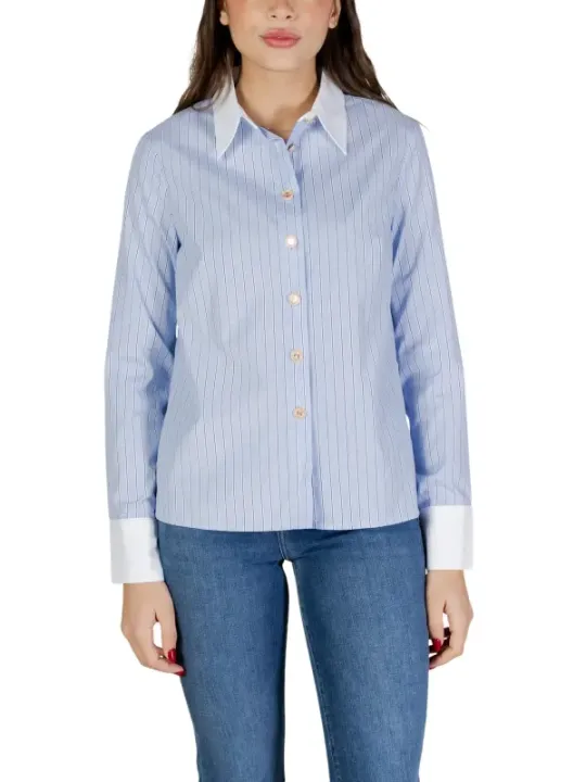 Morgan De Toi Damen Hemd Azurblau | online kaufen