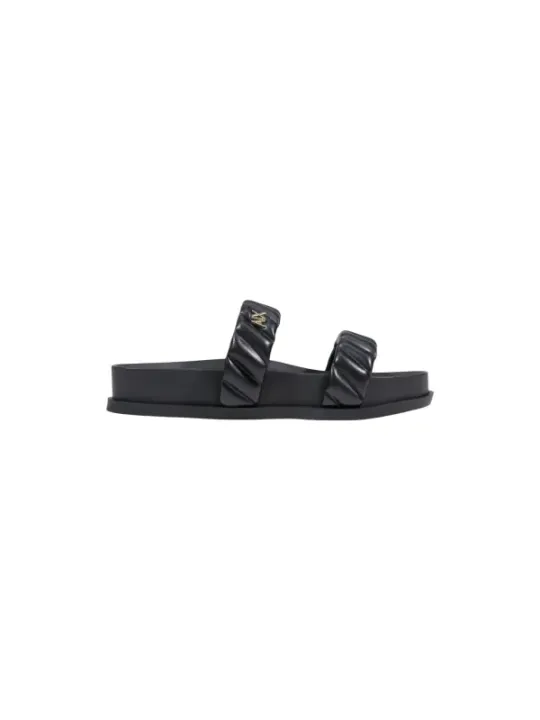 Armani Exchange Damen Pantolette Schwarz | online kaufen