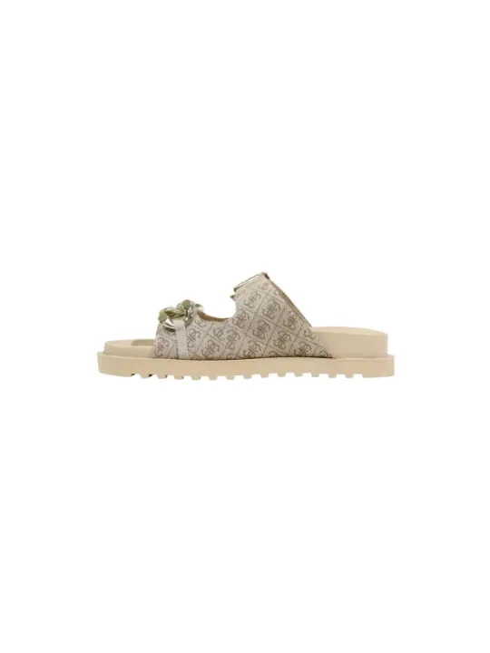 Guess Damen Pantolette Beige | online kaufen