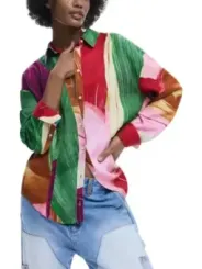 Desigual Damen Hemd Grün | online kaufen