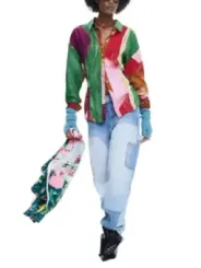 Desigual Damen Hemd Grün | online kaufen