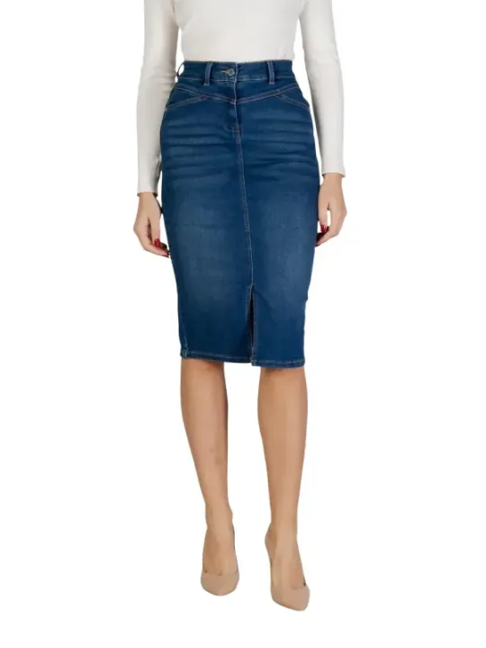 Morgan De Toi Damen Rock Blau | online kaufen