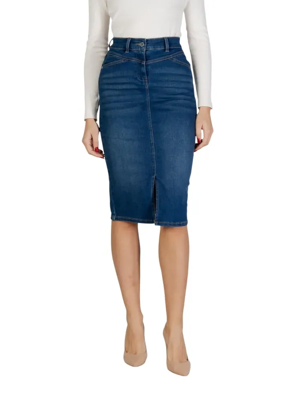 Morgan De Toi Damen Rock Blau | online kaufen