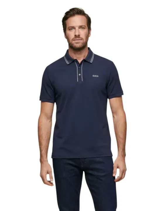 Guess Herren Polo Blau | online kaufen