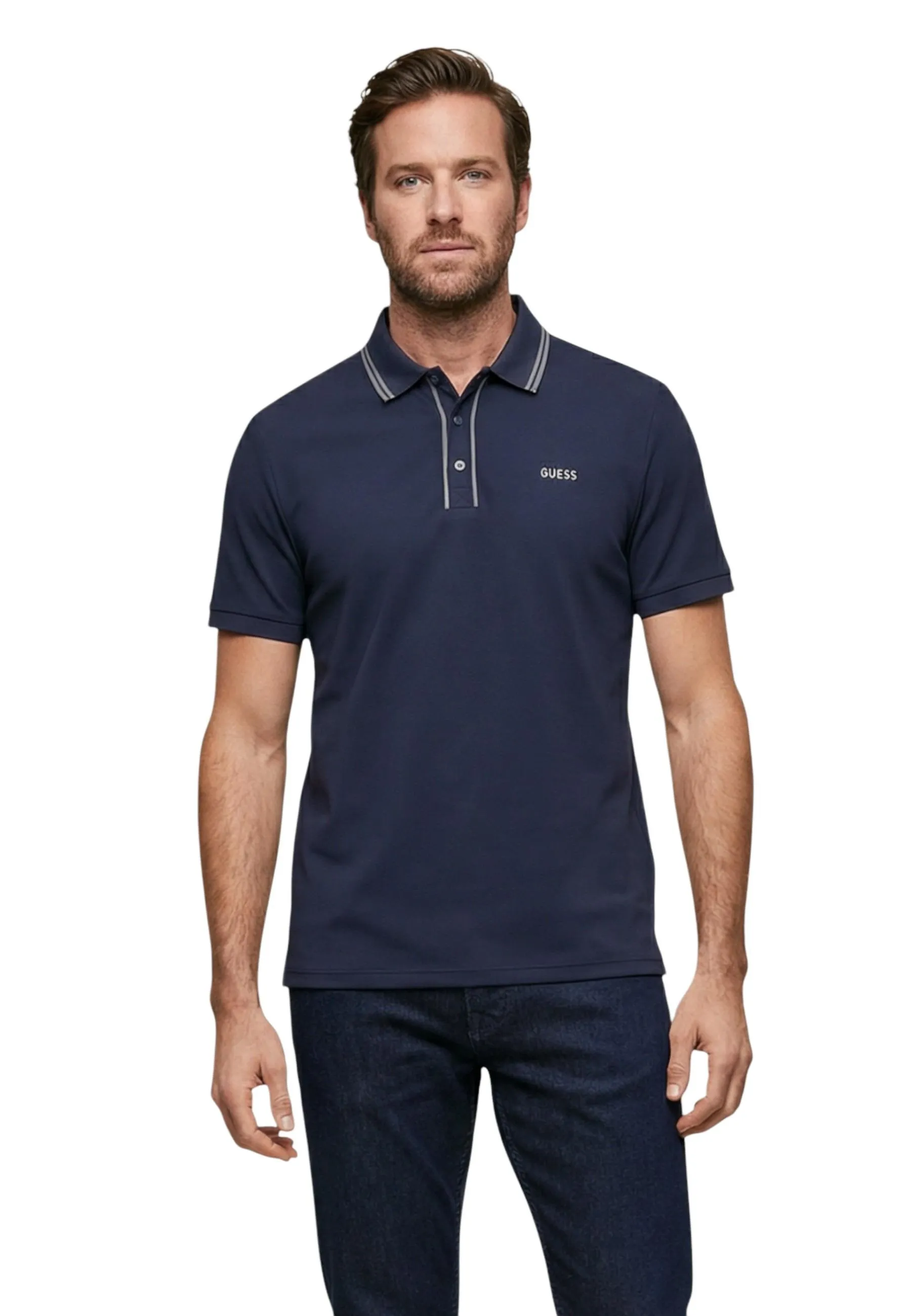 Guess Herren Polo Blau 506514