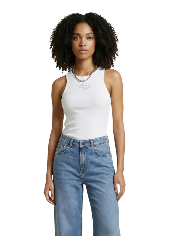 Guess Damen Tank-Tops Weiß | online kaufen