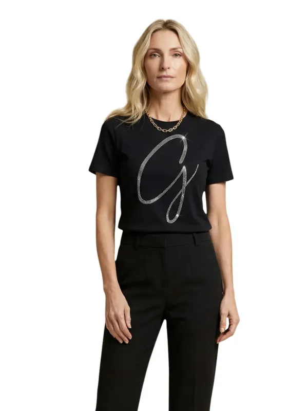 Guess Damen T-Shirt Schwarz | online kaufen