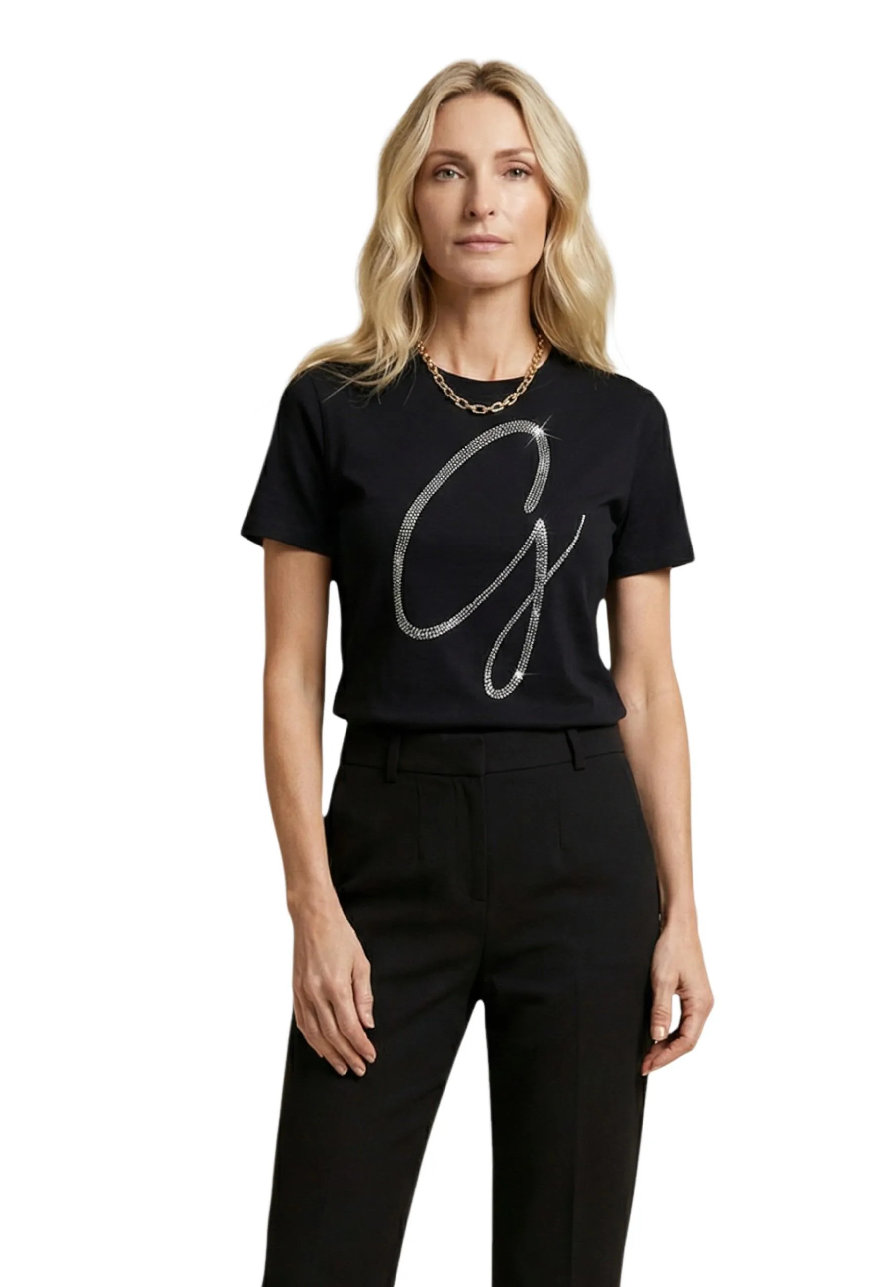 Guess Damen T-Shirt Schwarz 506511