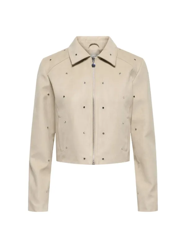 Jacqueline De Yong Damen Kostümjacken Beige | online kaufen