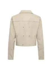 Jacqueline De Yong Damen Kostümjacken Beige | online kaufen