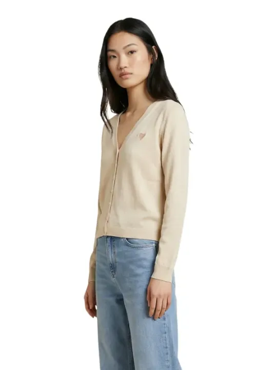 Jacqueline De Yong Damen Cardigan Beige | online kaufen