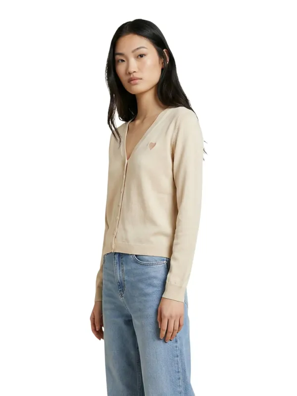 Jacqueline De Yong Damen Cardigan Beige | online kaufen