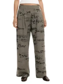 Desigual Damen Hose Grau | online kaufen