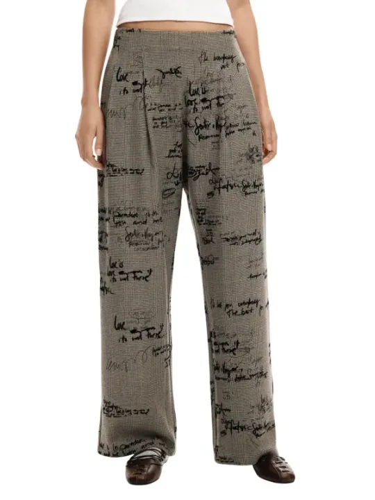 Desigual Damen Hose Grau | online kaufen