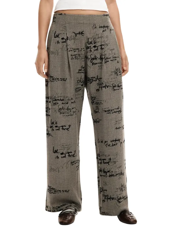 Desigual Damen Hose Grau | online kaufen