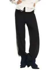 Desigual Damen Hose Schwarz | online kaufen