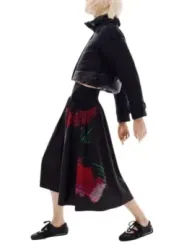 Desigual Damen Rock Schwarz | online kaufen