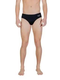 Mieten Sie stilvolle Ea7 Herren Badehose Schwarz bei Flex-Fashion