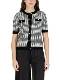Morgan De Toi Damen Cardigan Schwarz mieten - Flex-Fashion