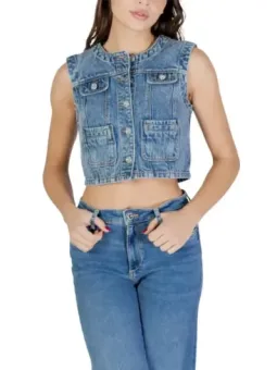 Morgan De Toi Damen Weste Azurblau | online kaufen