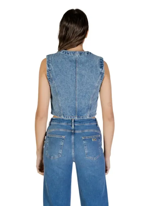 Morgan De Toi Damen Weste Azurblau | online kaufen