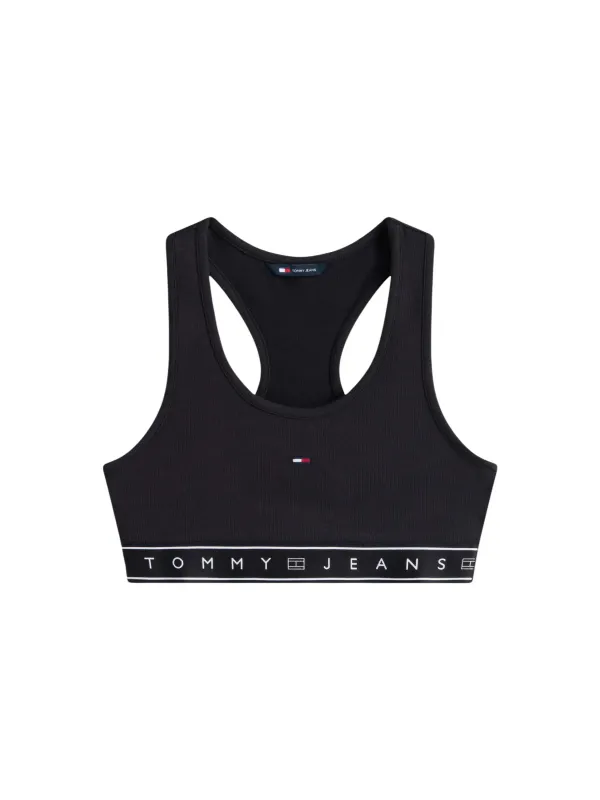Tommy Hilfiger Jeans Damen Top Schwarz | online kaufen