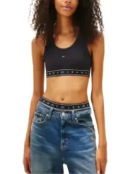 Tommy Hilfiger Jeans Damen Top Schwarz | online kaufen