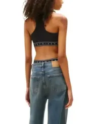 Tommy Hilfiger Jeans Damen Top Schwarz | online kaufen