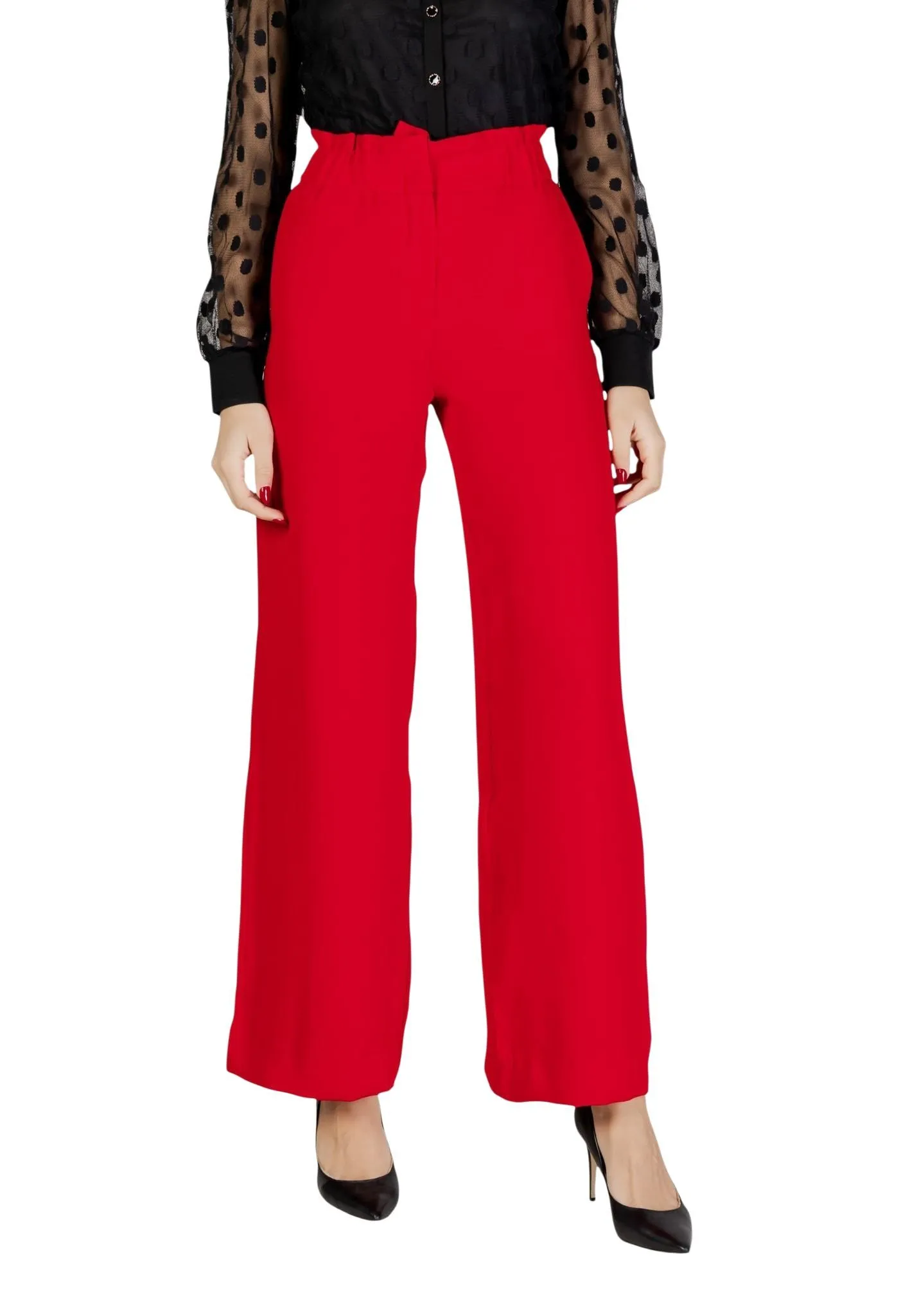 Morgan De Toi Damen Hose Rot 505550