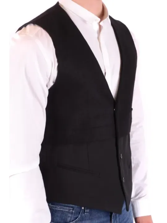 Antony Morato Herren Weste Schwarz | online kaufen