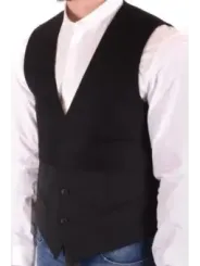 Antony Morato Herren Weste Schwarz | online kaufen