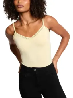 Morgan De Toi Damen Tanktops Gelb mieten - Flex-Fashion Verleih