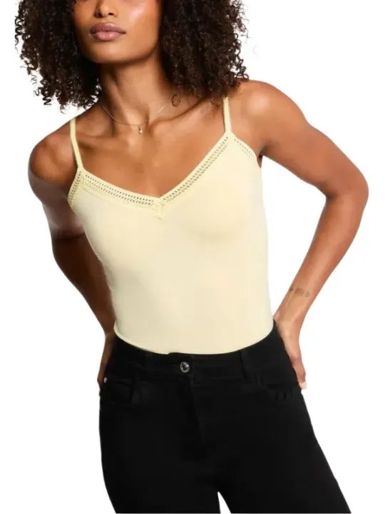 Morgan De Toi Damen Tank-Tops Gelb | online kaufen