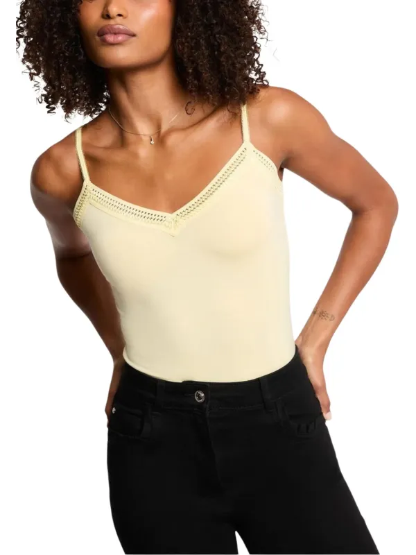 Morgan De Toi Damen Tank-Tops Gelb | online kaufen