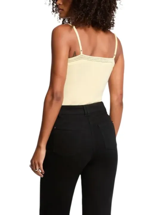 Morgan De Toi Damen Tank-Tops Gelb | online kaufen