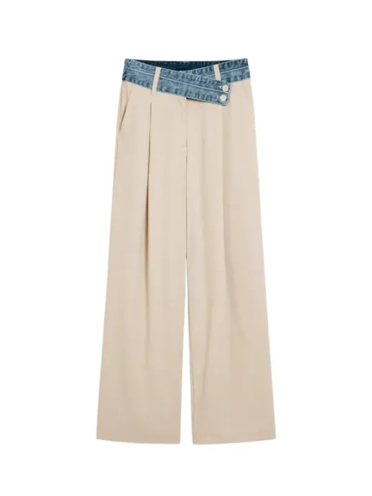 Desigual Damen Hose Beige | online kaufen