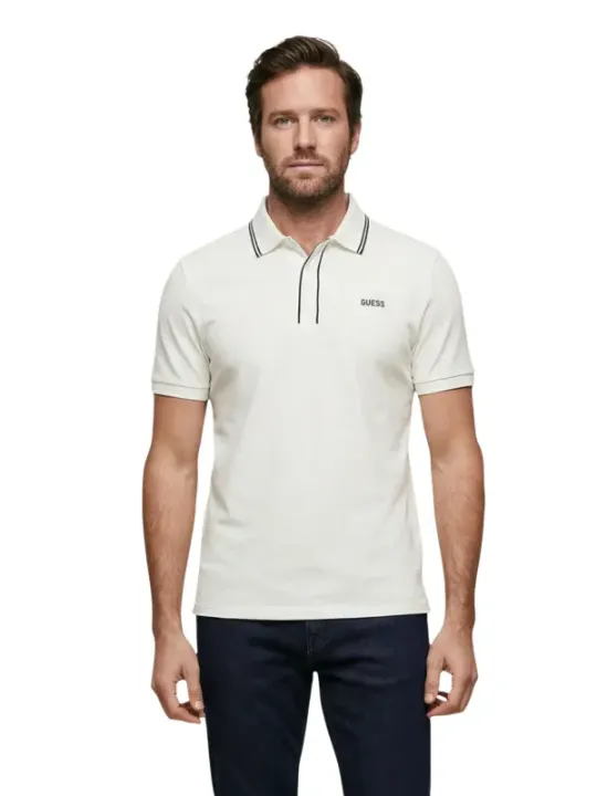 Guess Herren Polo Weiß | online kaufen