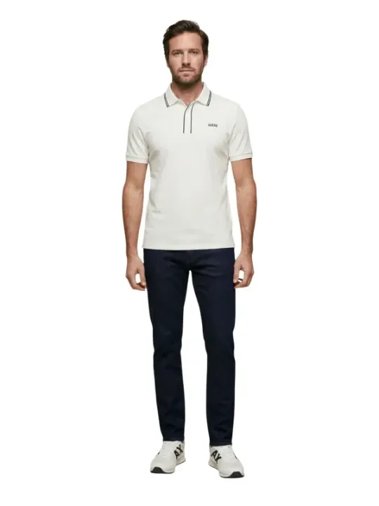 Guess Herren Polo Weiß | online kaufen