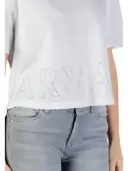 Armani Exchange Damen T-Shirt Weiß | online kaufen