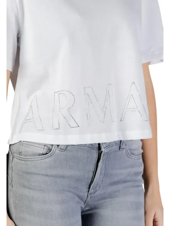 Armani Exchange Damen T-Shirt Weiß | online kaufen