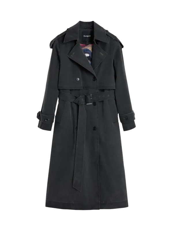 Desigual Damen Mantel Grau | online kaufen