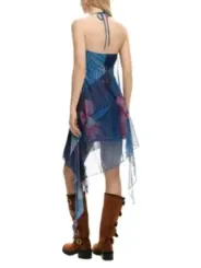 Desigual Damen Kleid Blau | online kaufen