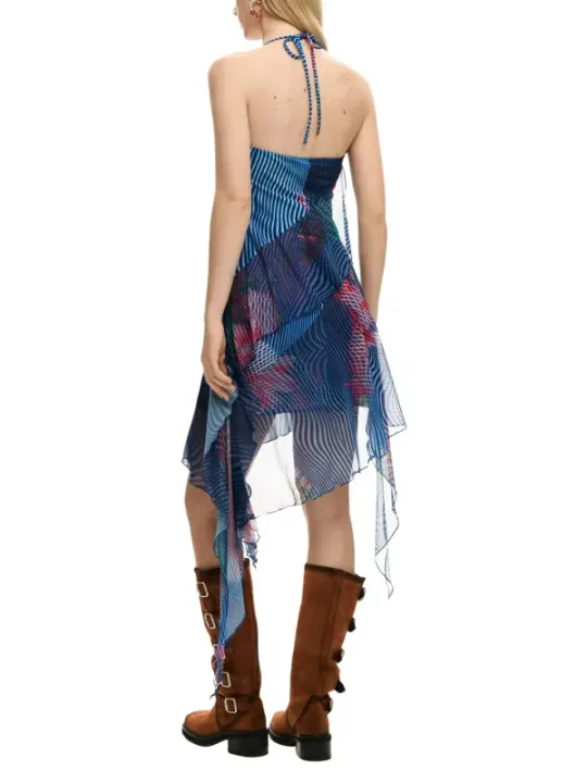 Desigual Damen Kleid Blau | online kaufen