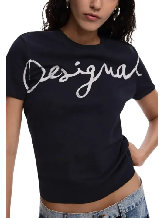 Desigual Damen T-Shirt Schwarz | online kaufen